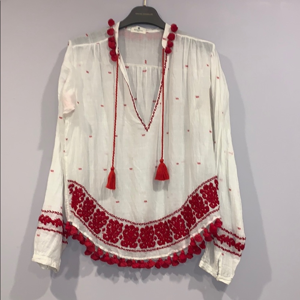 Benaras Embroidered Top - Picture 1 of 2